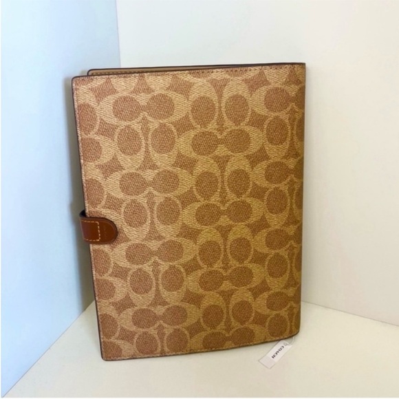 Coach Notebook In Signature Canvas - Picture 2 of 4